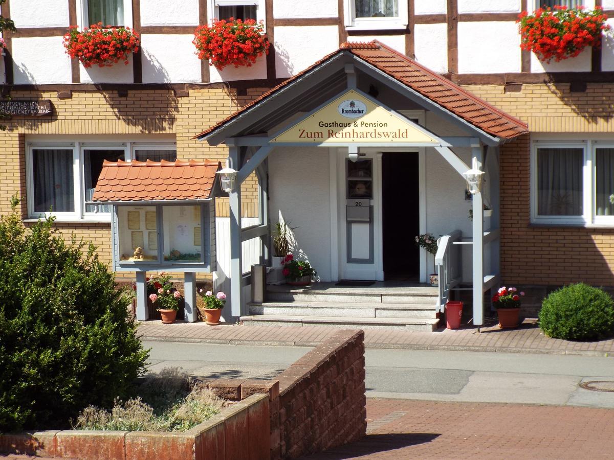 Hotel Garni Zum Reinhardswald Gewissenruh 외부 사진